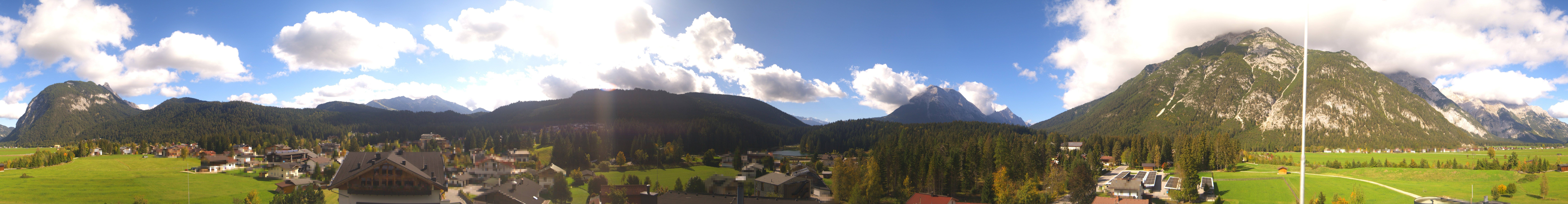 Archiv Foto Webcam Rundblick Leutasch