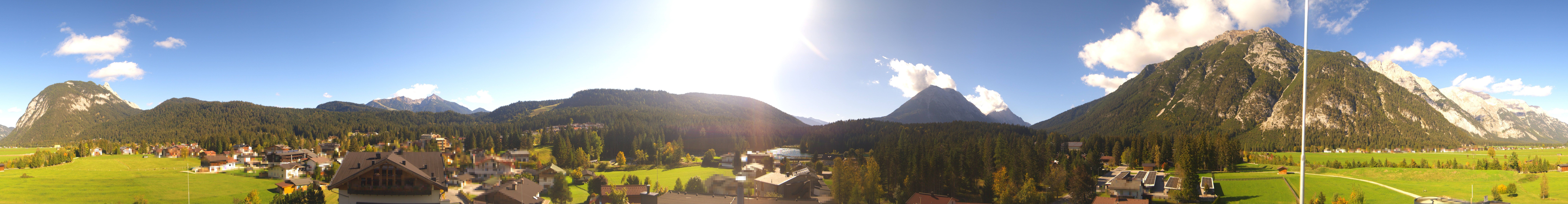 Archiv Foto Webcam Rundblick Leutasch