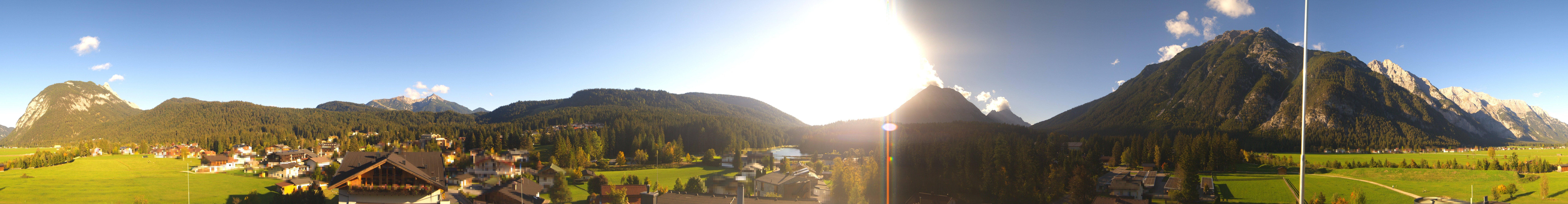 Archiv Foto Webcam Rundblick Leutasch