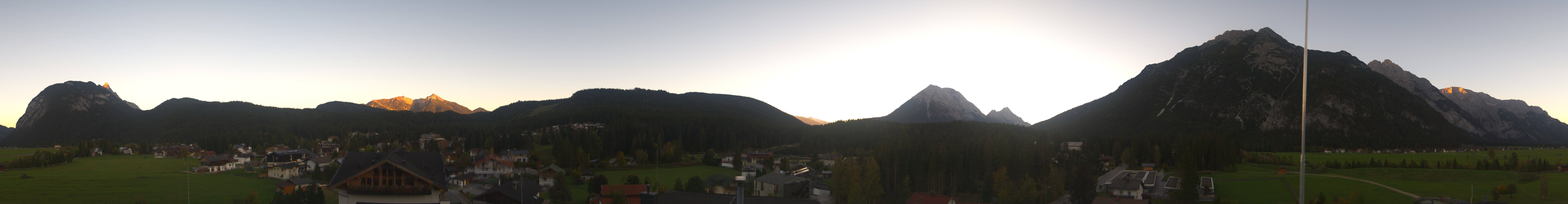 Archiv Foto Webcam Rundblick Leutasch