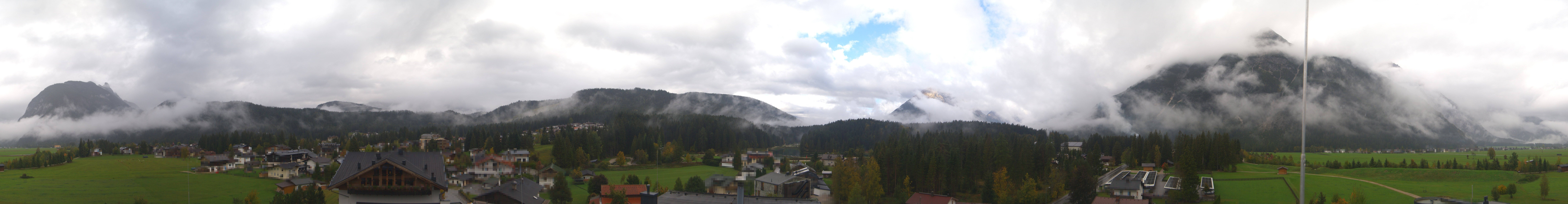 Archiv Foto Webcam Rundblick Leutasch