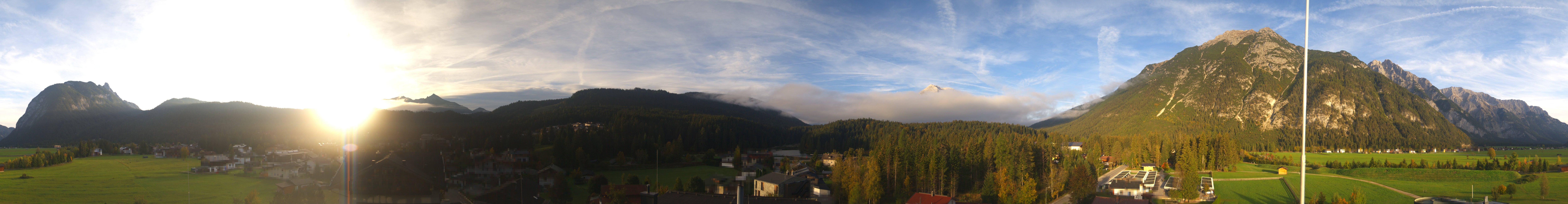 Archiv Foto Webcam Rundblick Leutasch