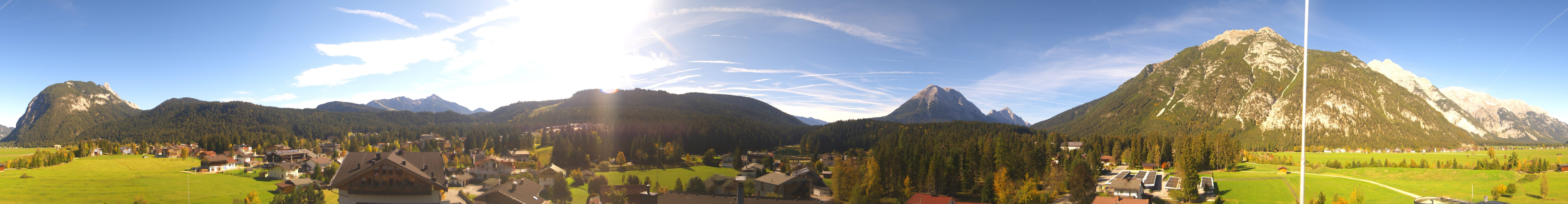 Archiv Foto Webcam Rundblick Leutasch