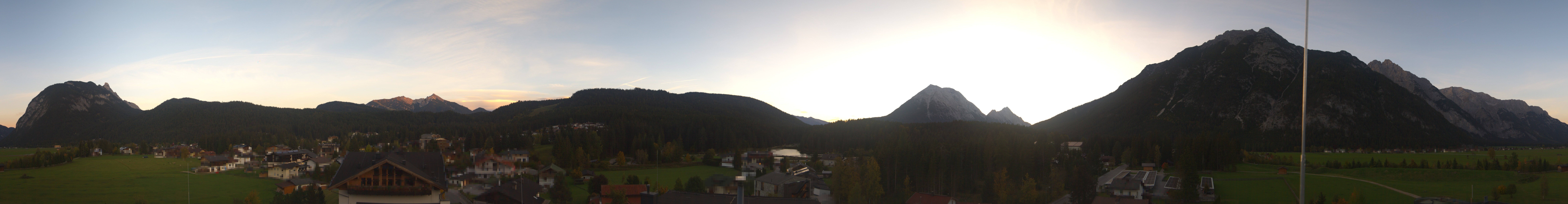 Archiv Foto Webcam Rundblick Leutasch