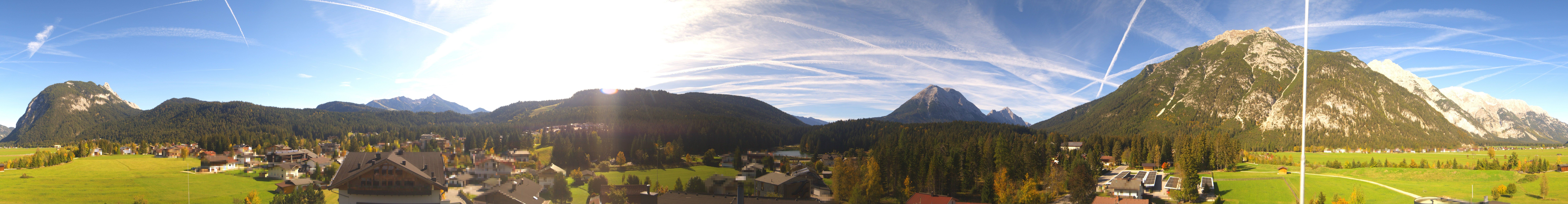 Archiv Foto Webcam Rundblick Leutasch