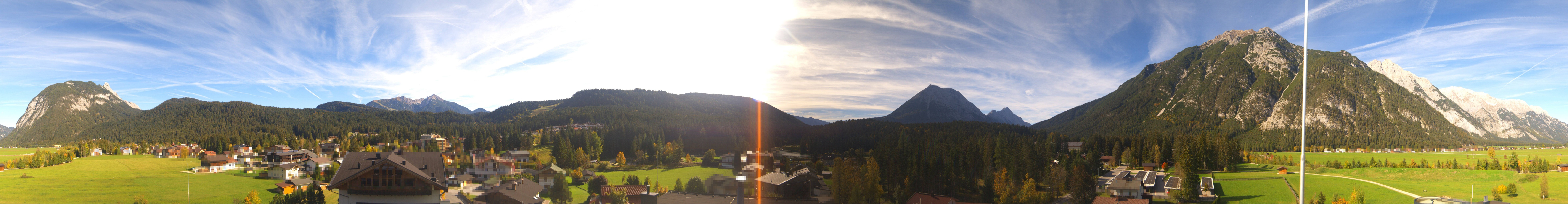 Archiv Foto Webcam Rundblick Leutasch