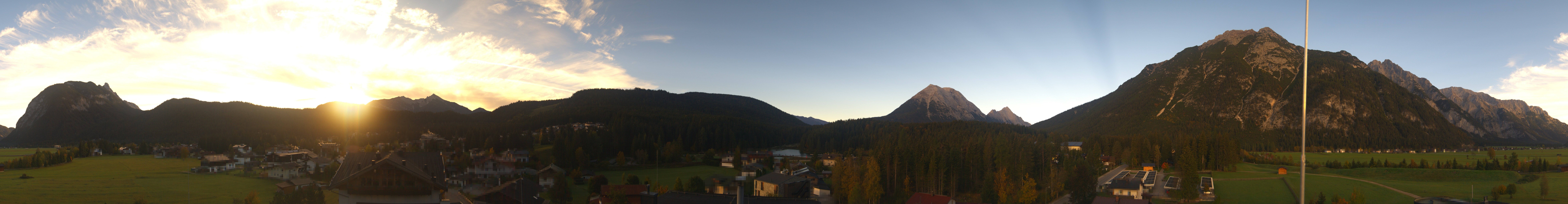 Archiv Foto Webcam Rundblick Leutasch