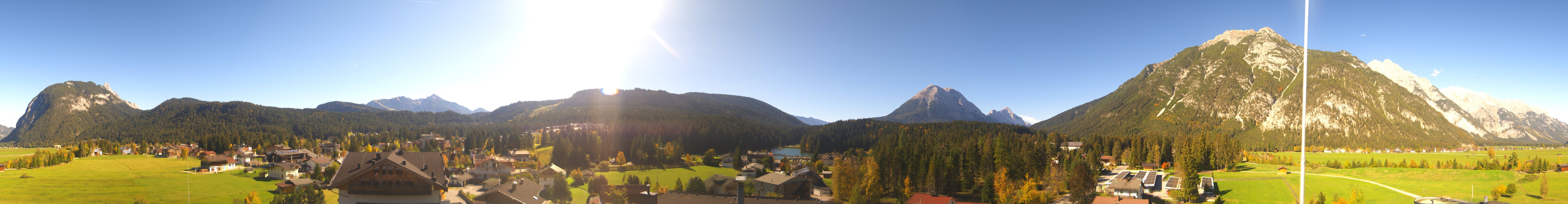 Archiv Foto Webcam Rundblick Leutasch