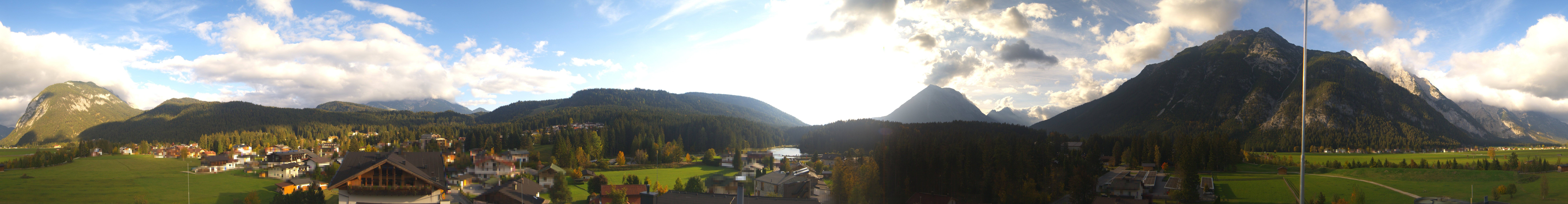 Archiv Foto Webcam Rundblick Leutasch
