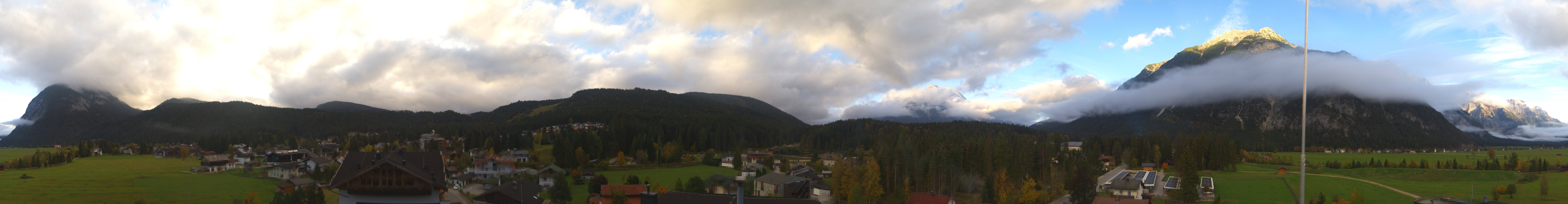 Archiv Foto Webcam Rundblick Leutasch