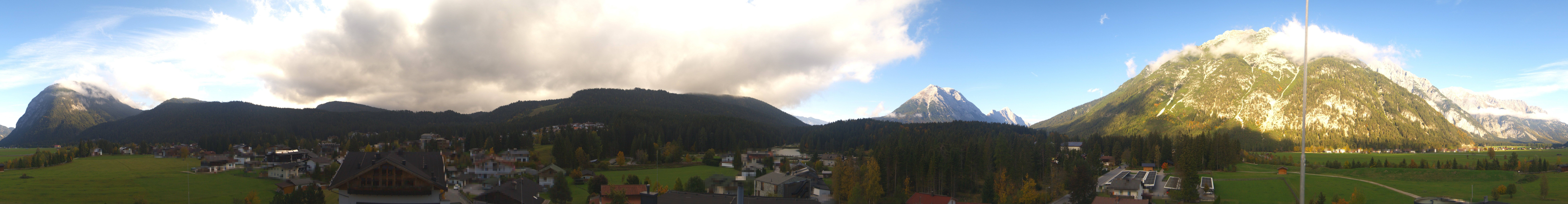 Archiv Foto Webcam Rundblick Leutasch