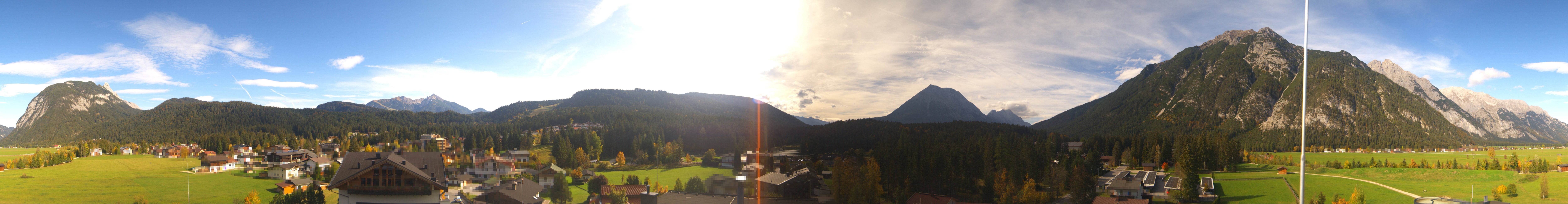 Archived image Webcam Leutasch Panorama