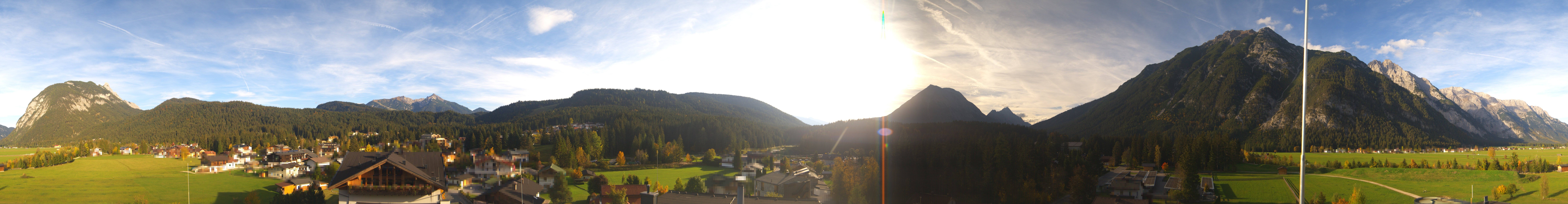 Archiv Foto Webcam Rundblick Leutasch
