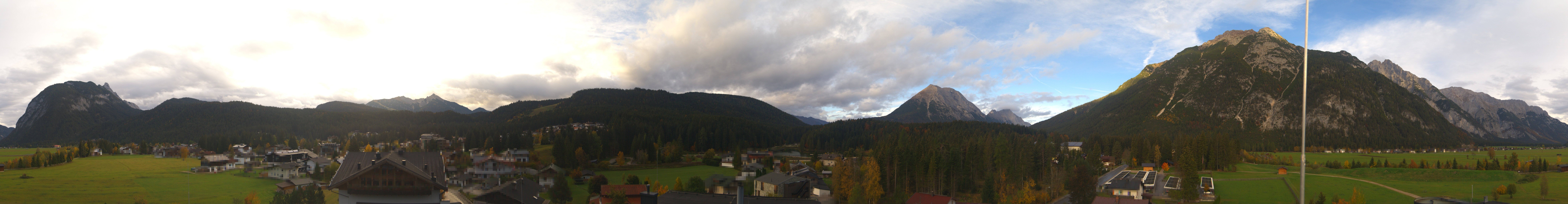 Archiv Foto Webcam Rundblick Leutasch