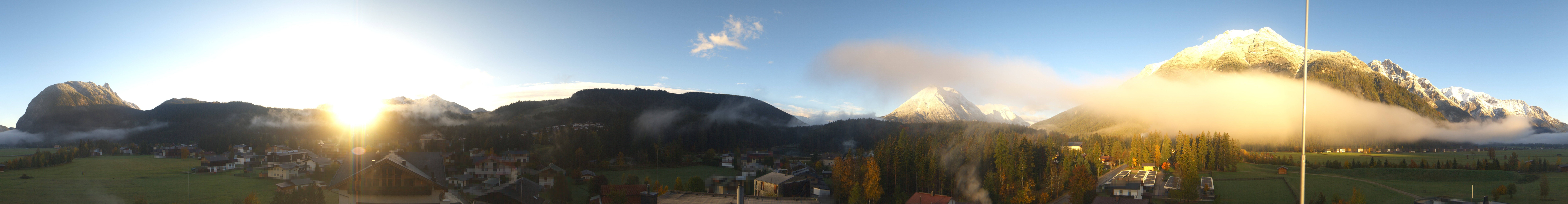 Archiv Foto Webcam Rundblick Leutasch