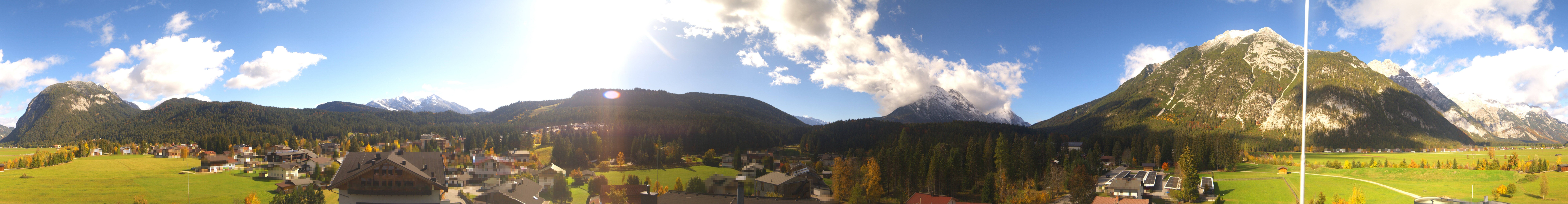 Archiv Foto Webcam Rundblick Leutasch