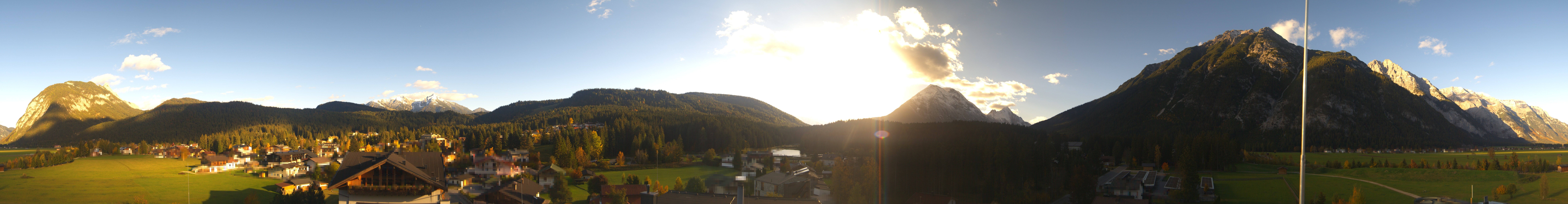 Archiv Foto Webcam Rundblick Leutasch