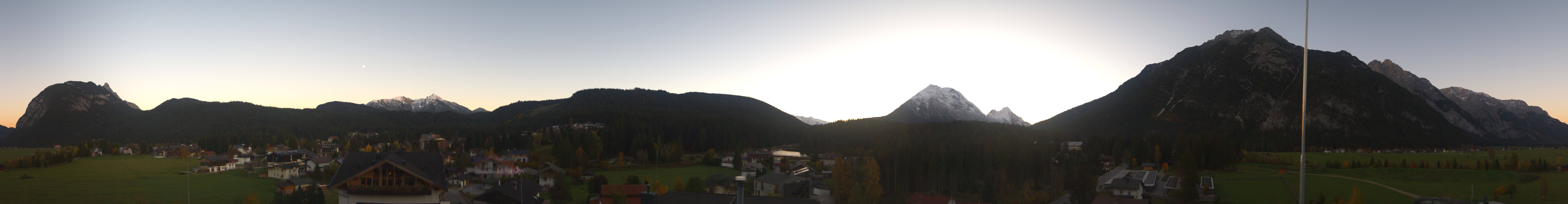Archiv Foto Webcam Rundblick Leutasch