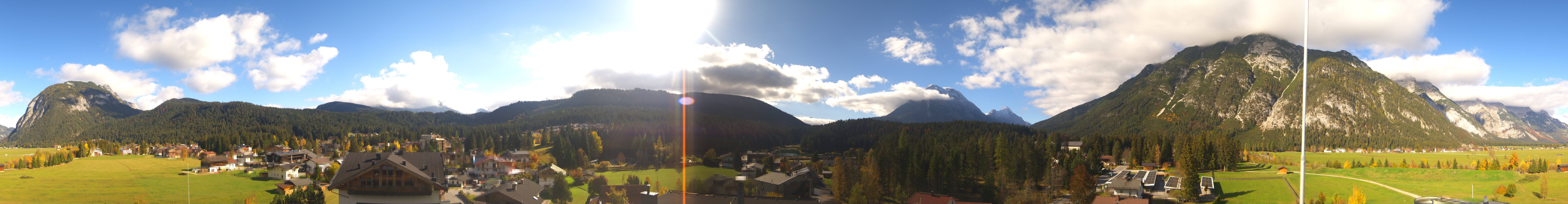 Archived image Webcam Leutasch Panorama