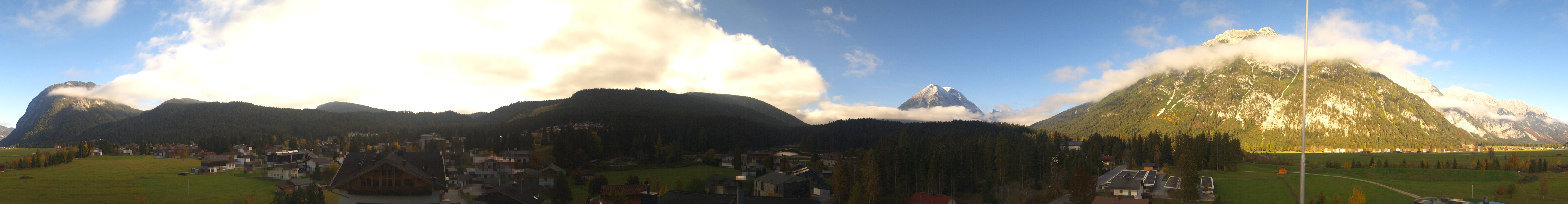 Archiv Foto Webcam Rundblick Leutasch