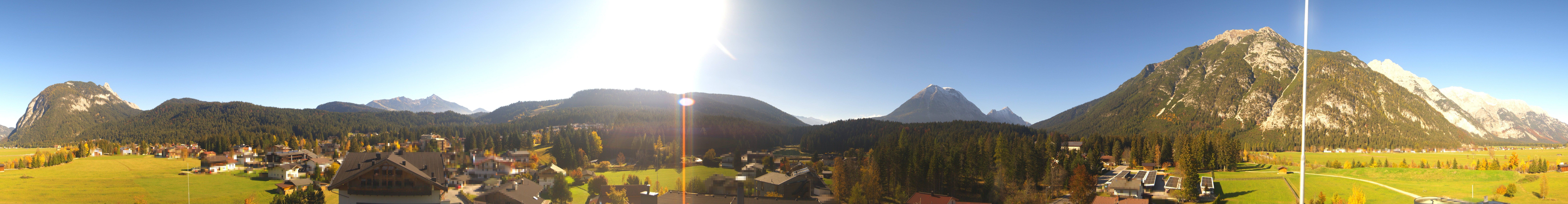 Archiv Foto Webcam Rundblick Leutasch