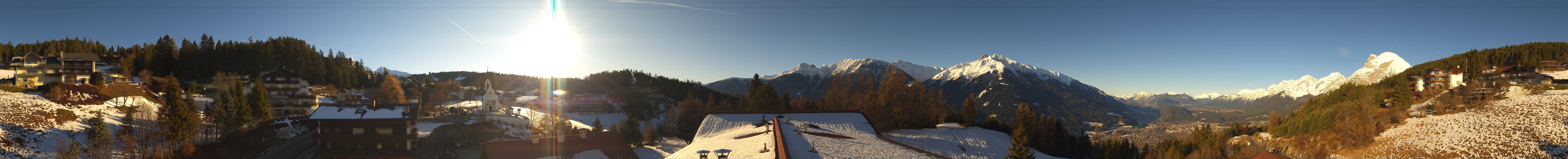 Archived image Webcam Mösern near Seefeld, Tyrol