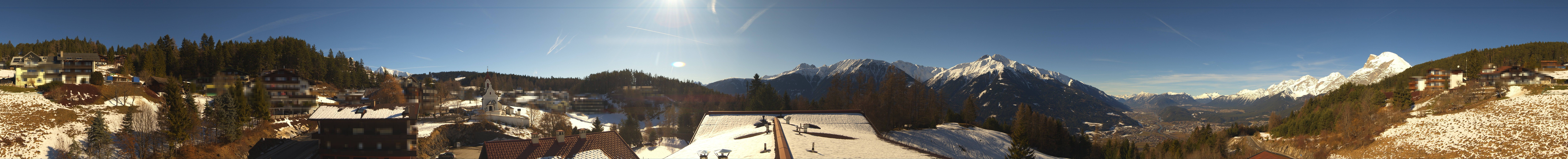 Archived image Webcam Mösern near Seefeld, Tyrol