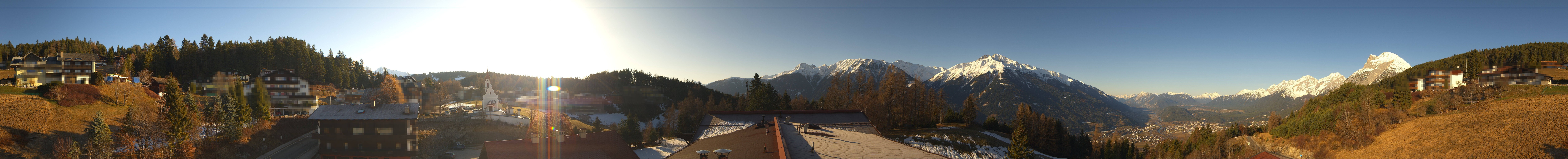 Archived image Webcam Mösern near Seefeld, Tyrol