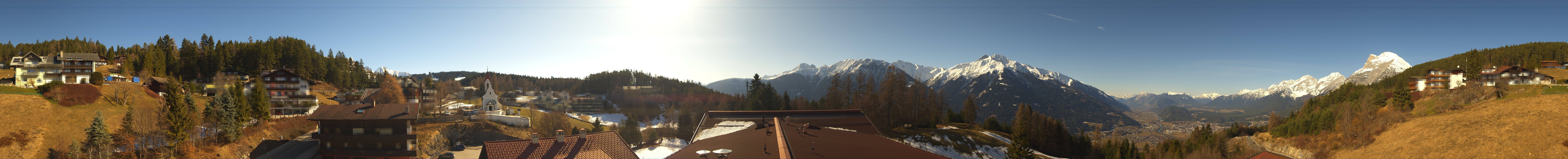 Archived image Webcam Mösern near Seefeld, Tyrol