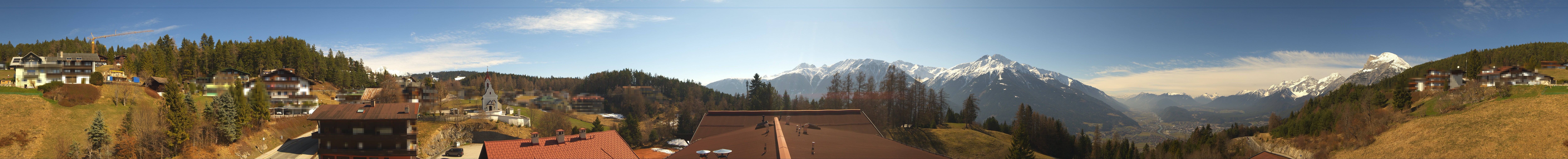 Archived image Webcam Mösern near Seefeld, Tyrol