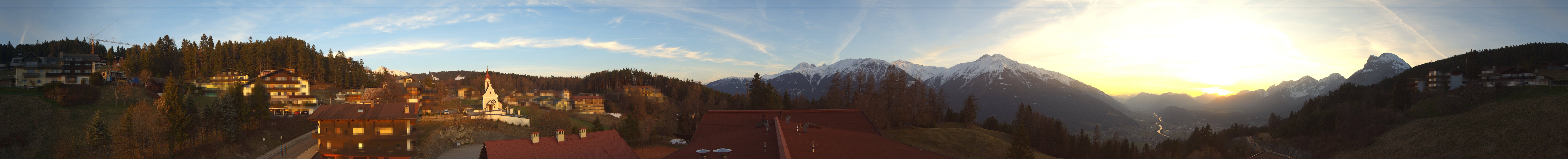 Archived image Webcam Mösern near Seefeld, Tyrol