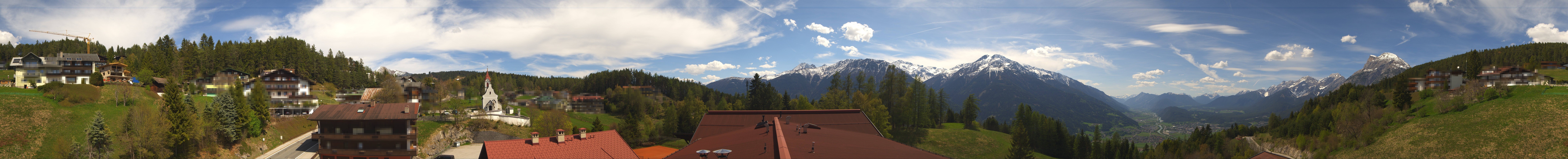 Archived image Webcam Mösern near Seefeld, Tyrol