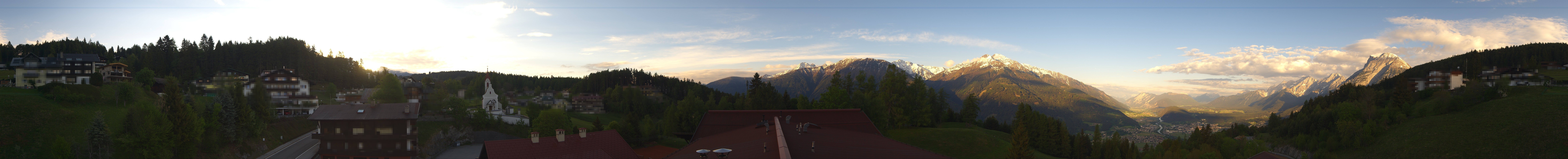 Archived image Webcam Mösern near Seefeld, Tyrol
