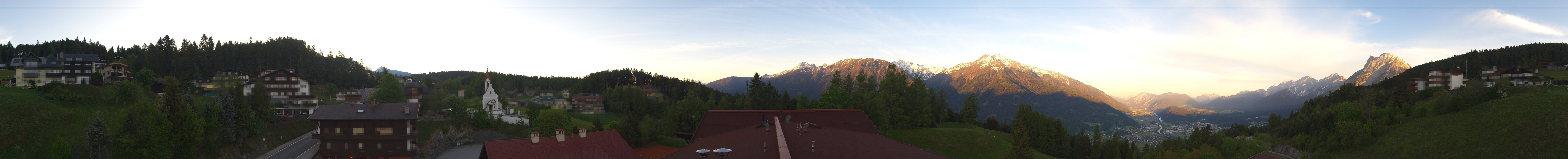 Archived image Webcam Mösern near Seefeld, Tyrol
