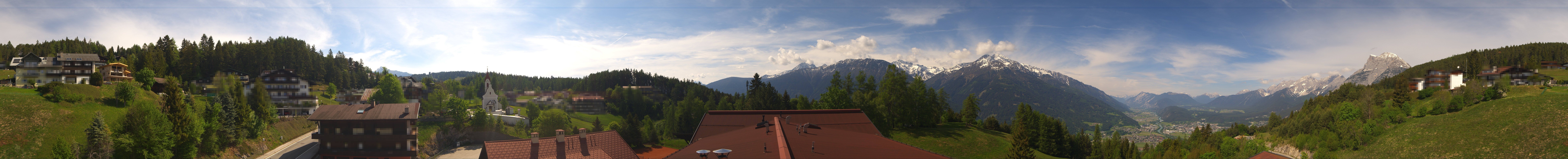 Archived image Webcam Mösern near Seefeld, Tyrol