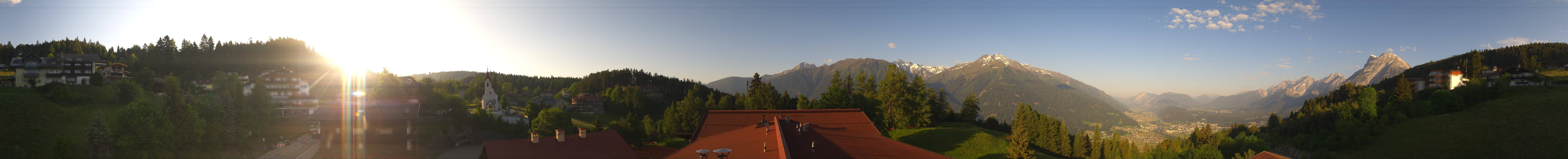 Archived image Webcam Mösern near Seefeld, Tyrol