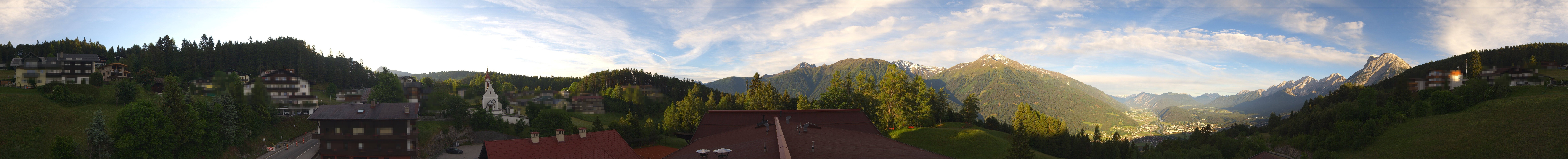 Archived image Webcam Mösern near Seefeld, Tyrol