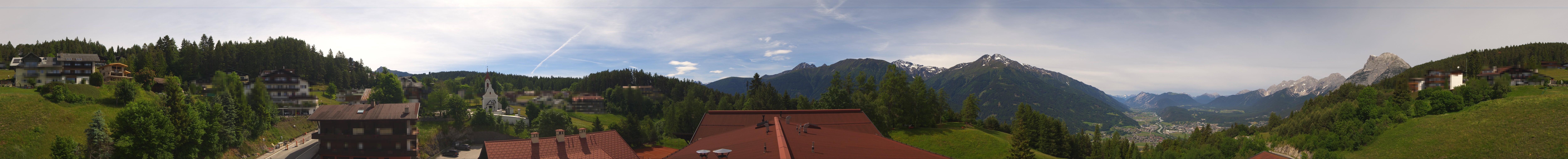 Archived image Webcam Mösern near Seefeld, Tyrol