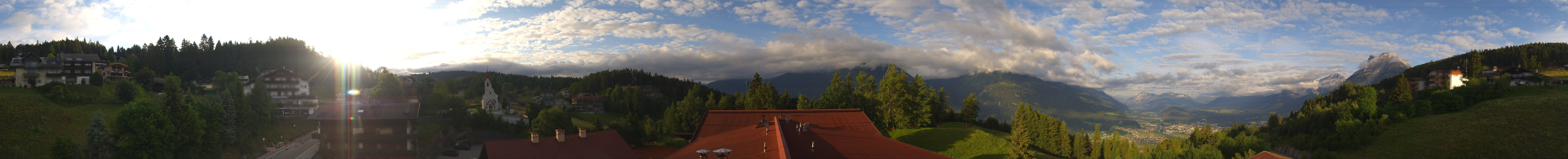 Archiv Foto Webcam Mösern (Seefeld), Tirol