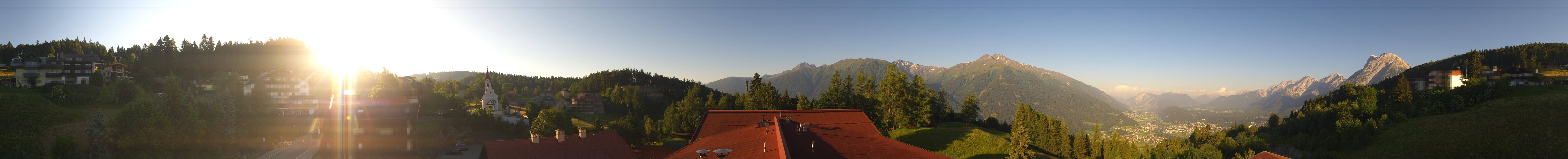 Archived image Webcam Mösern near Seefeld, Tyrol