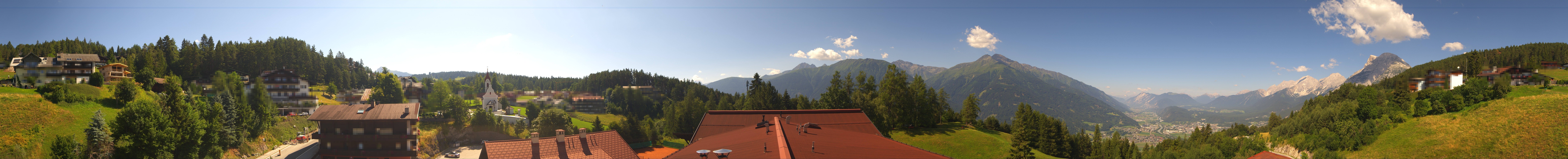 Archived image Webcam Mösern near Seefeld, Tyrol