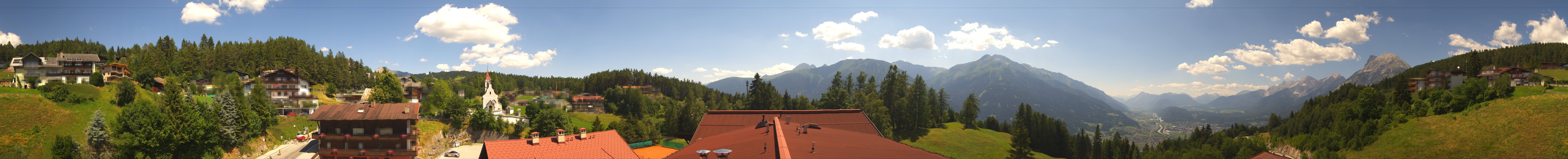 Archived image Webcam Mösern near Seefeld, Tyrol