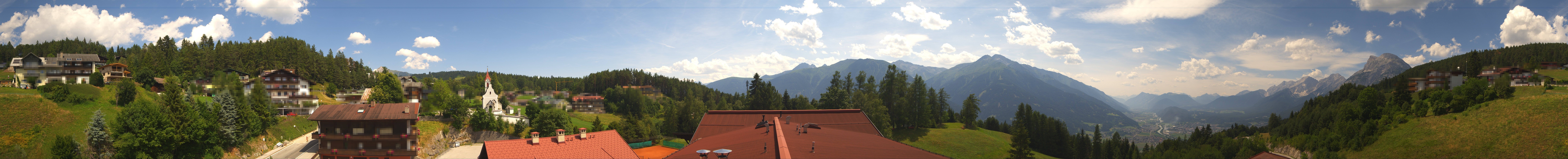 Archived image Webcam Mösern near Seefeld, Tyrol