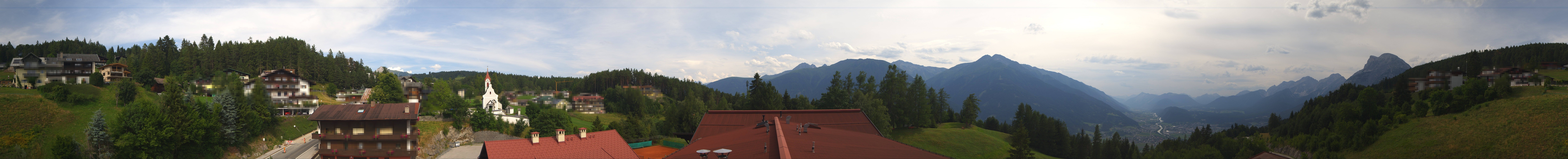 Archived image Webcam Mösern near Seefeld, Tyrol