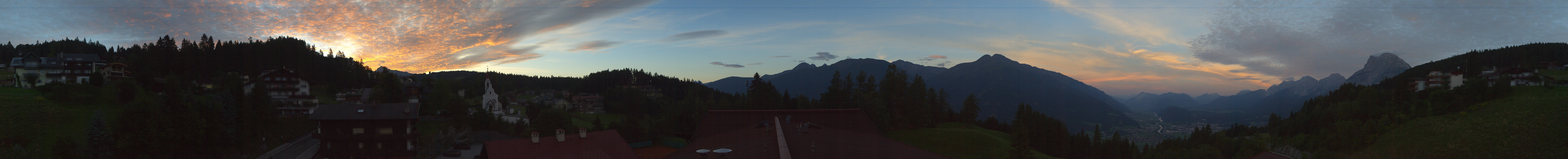 Archived image Webcam Mösern near Seefeld, Tyrol