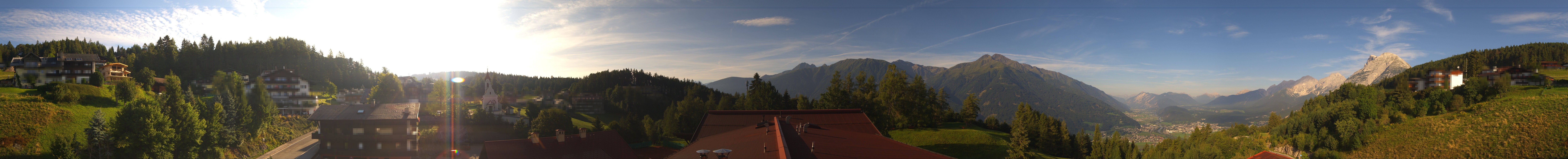 Archived image Webcam Mösern near Seefeld, Tyrol