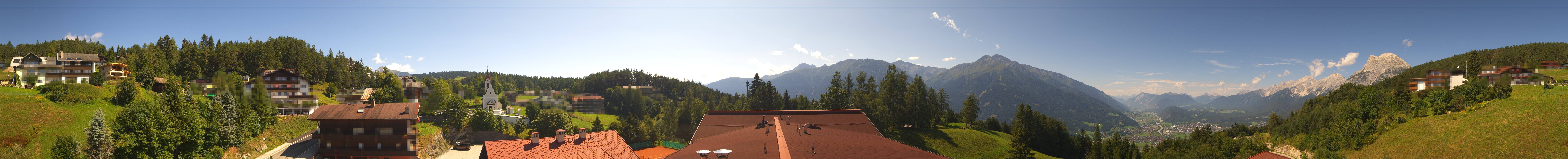 Archived image Webcam Mösern near Seefeld, Tyrol