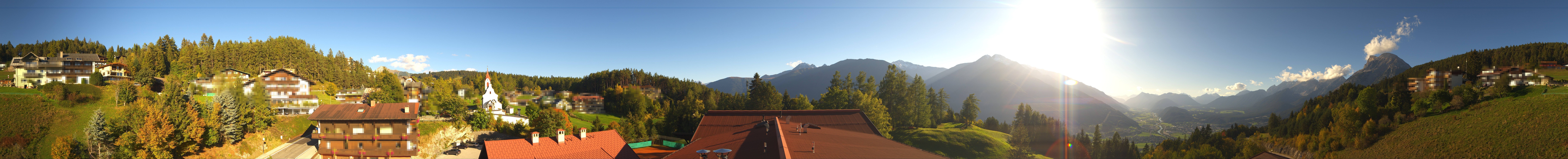 Archived image Webcam Mösern near Seefeld, Tyrol