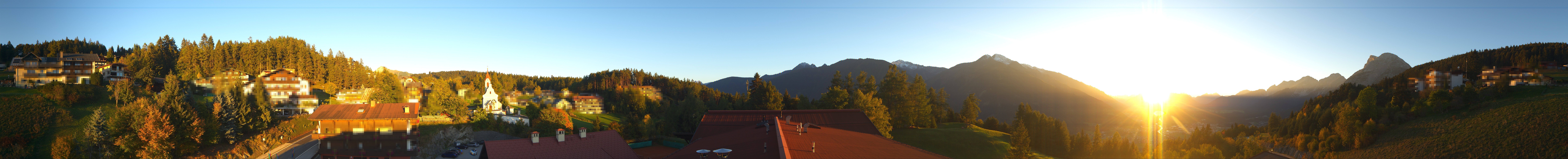Archived image Webcam Mösern near Seefeld, Tyrol