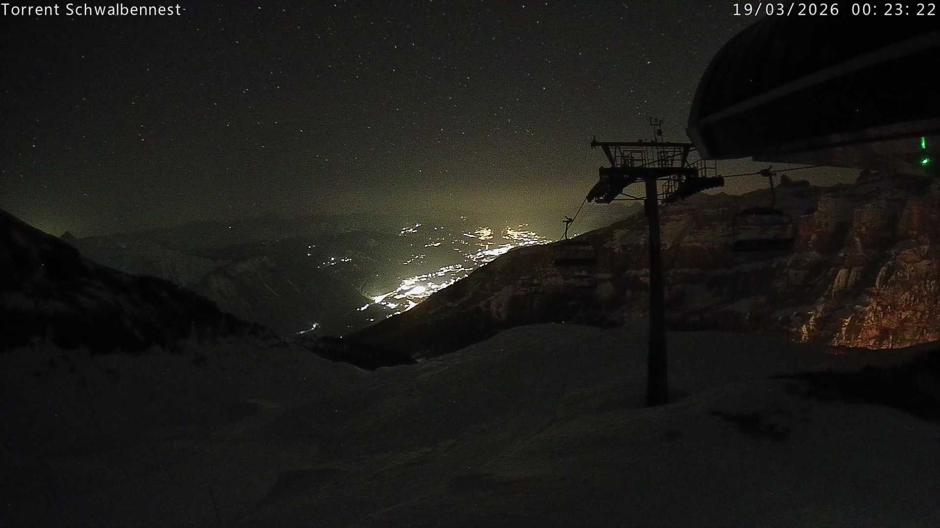 Archived image Webcam Schwalbennest- Leukerbad